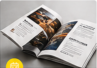 Saddle-stitched booklets and product catalogs.
